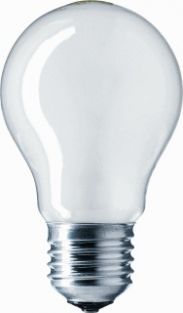 Gloeilamp standaardlamp mat 15W E27
